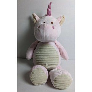 Kelly Baby Plush Unicorn Toy Stuffed Animal Pink